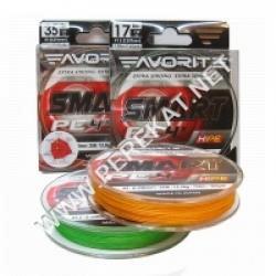 Шнур Favorite Smart PE 4x 150м (салат.) #3.0/0.296мм 15.5кг (29779)
