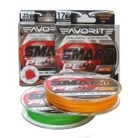 Шнур Favorite Smart PE 4x 150м (салат.) #3.0/0.296мм 15.5кг (29779)