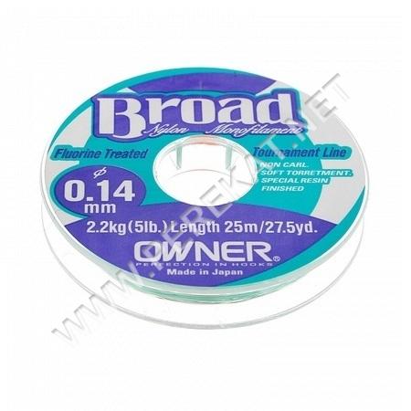 Леска Owner Broad 25m 0.24 (30378)