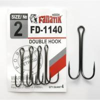 Крючок двойной Fanatik FD-1140 № 1/0 (30427)