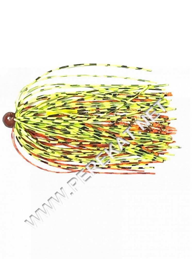 Джиг-головка Yarie 599 mame Jig #2/0 3.5g 003 hot chart/ hot chart zebra (31073)