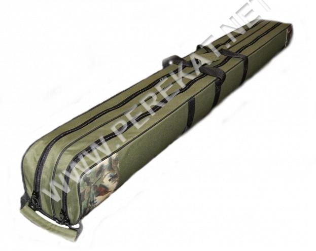 Чехол полужёсткий 33 (эконом), зелёный, 1250 мм. (32079)