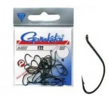 Гачок  Gamakatsu F22 Black 016 sizes 25шт. (32414)