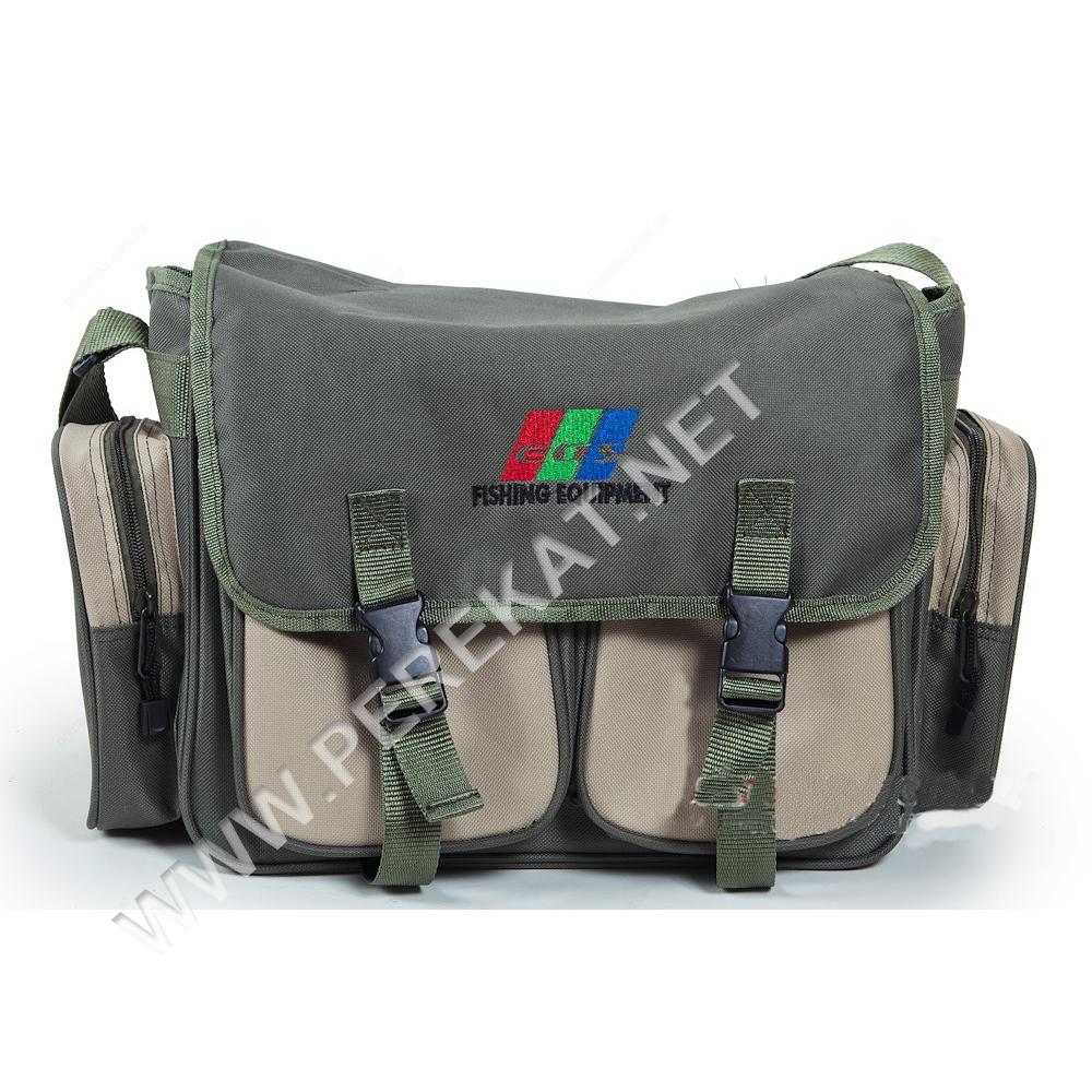 Сумка спиннингиста EOS 7322415-B ( E003 2pcs HO309A 2pcs ) (33529)