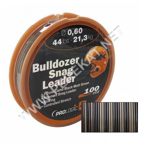 Шоклидер Prologic Bulldozer Snag Leader 100m 58lbs 27.8kg 0.70mm Camo (33544)