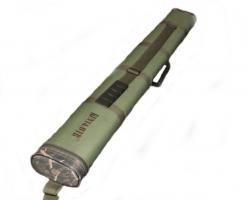 Чехол жёсткий 06, овал, зелёный, 130х65, 1300 мм (33565)