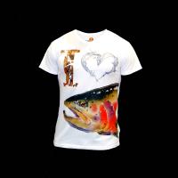 Футболка Summerland I Love Trout XL (33612)