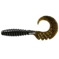 Силікон FishUp Fancy Grub 2" (10pcs.), #043 - Watermelon Brown/Black уп (34657)