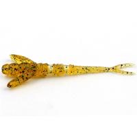 Силікон FishUp Flit 1.5" (10pcs.), #036 - Caramel/Green & Black уп (34681)