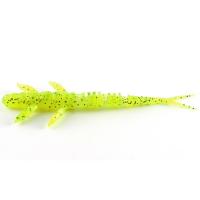 Силікон FishUp Flit 3" (8pcs.), #055 - Chartreuse/Black уп (34713)