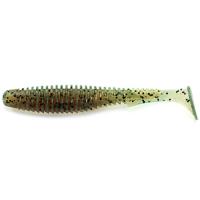 Силікон FishUp U-Shad 2.5" (9pcs.), #017 - Motor Oil Pepper уп (34787)