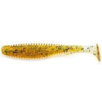 Силікон FishUp U-Shad 2.5" (9pcs.), #036 - Caramel/Green  Black уп (34789)