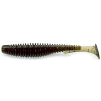 Силікон FishUp U-Shad 2.5" (9pcs.), #043 - Watermelon Brown/Black уп (34791)