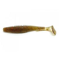 Силікон FishUp U-Shad 3" (9pcs.), #045 - Green Pumpkin/Red & Black уп (34805)