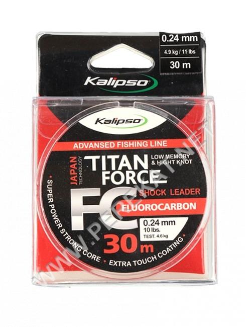 Флюорокарбон Kalipso Titan Force FC Leader 30м 0.18мм (36026)