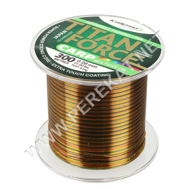 Леска Kalipso Titan Force Carp MC 300м 0.30мм