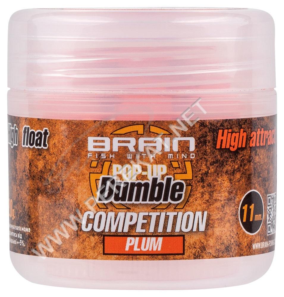 Бойлы Brain Dumble Pop-Up Competition Plum 11 mm 20 g (36392)