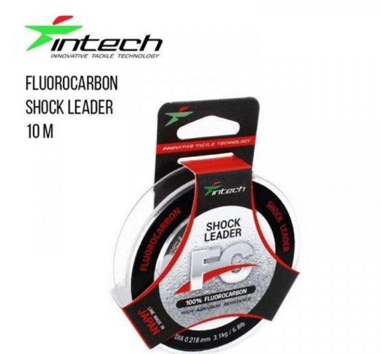 Флюорокарбон Intech FC Shock Leader 0.123 мм 2.2 lb 1 кг 10 м