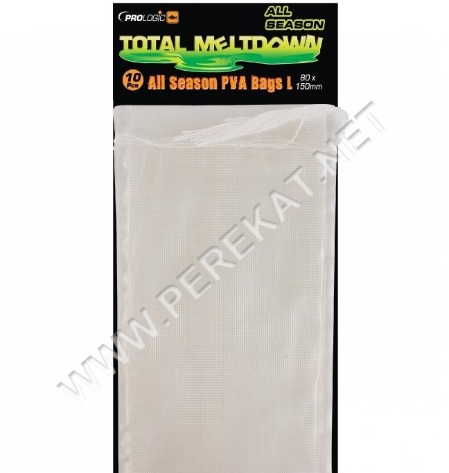 Пва-Пакет Prologic PVA All Season Bag XL W/String 10pcs 100X165mm (38845)