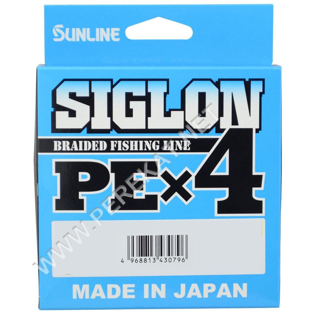 Шнур Sunline Siglon PE н4 150m (салат.) #0.6/0.132mm 10lb/4.5kg (38883)