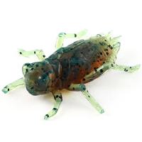Силикон FishUp Dragonfly 0.75" (12pcs.), #017 - Motor Oil Pepper уп (39243)