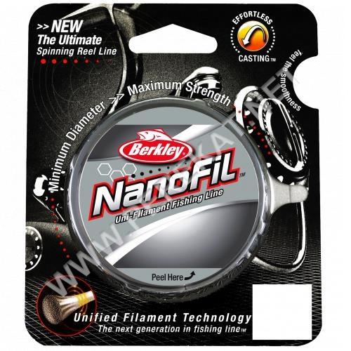 Шнур  Berkley Nanofil 0.08mm White 50m (39812)