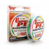 Шнур FANATIK Universal PE X4 150m 0.4/0.10 mm Varicoloured (41467)