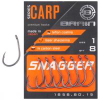 Крючек Brain Snagger 1, 8 шт / уп (40646)