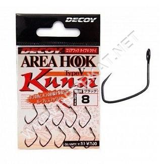 Крючок Decoy Area Hook V Kunai 8, 10шт. (42217)