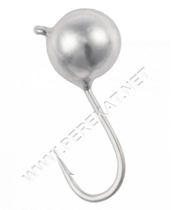 Мормишка вольфрамова Viking Fishing Round 4mm Silver (5шт) (42722)