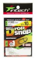 Застібка Intech Drop Snap (10 шт) (#000) (48481)