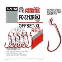 Крючок Fanatik FO-3312R № 1/0 XL Офсетный  4шт. (48739)