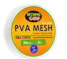 PVA сетка медленно растворимая 24мм, 5м (49283)