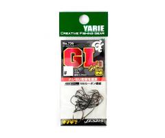 Гачки Yarie 736 GL Hook #8 16шт (49836)