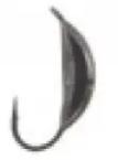 Морм. вольф. Fishing ROI Супер-банан 2,2mm 0,34gr black nickle (49874)