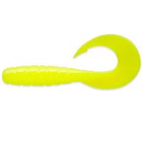 Силикон FishUp Mighty Grub 3.5" (7pcs.), #046 - Lemon (52020)
