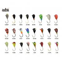 Морм. вольф. Fishing ROI Капля с ушком покраска 5mm Y-D128 P (50066)