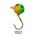 Морм. вольф. Fishing ROI Шар с ушком покраска 3 mm YQ21 (50109)