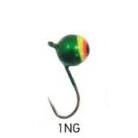 Морм. вольф. Fishing ROI Шар з вушком фарб. 4mm 0,62gr 1NG 