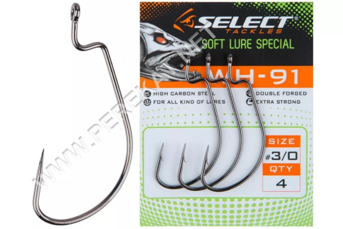 Гачок Select WH-91 #4/0 (4 шт/уп) (50530)