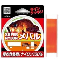 ЛЕСКА YAMATOYO SUPER NYLON MEBARU #0.7, 100 м, Оранжевый (50641)