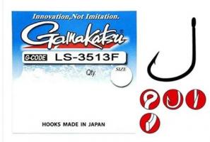 Гачок  GAMAKATSU LS-3513F (BLACK) №02, 25шт (50757)