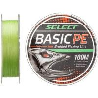 Шнур Select Basic PE Green 100m 0.12mm 12lb/5.6kg (51391)