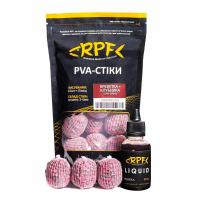 Готові ПВА стіки R.P.F. 10стіків  50мл Креветка Полуниця (51493)