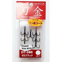 Крючки Vanfook тройные DT-38B Zero Black (#06 (6шт)) (51713)