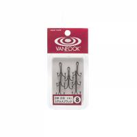 Гачки  Vanfook подвійні DW-31B Stealth Black (#08 (8шт)) (51710)