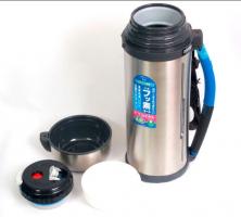 Термос ZOJIRUSHI SF-CС20XA 2 л (складна ручка ремешок) к:сталевий (52500)