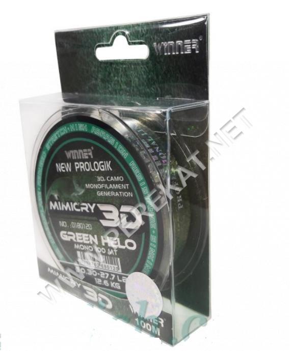 Волосінь Briz Mimicry 3D 100м 0,20мм (52659)
