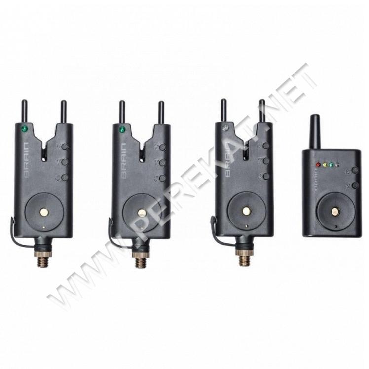 Набор Сигнализаторов Brain Wireless Bite Alarm B-1 3 1 (53165)