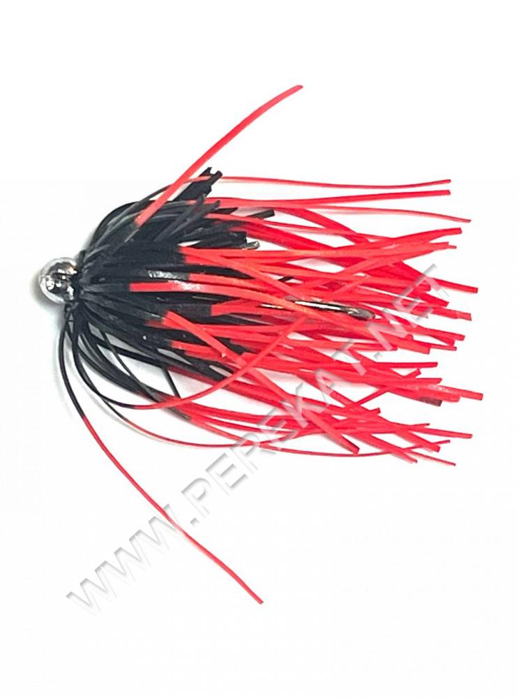 Джиг-головка Yarie Silikon Jig Head 3.5g 2/0 Black Red